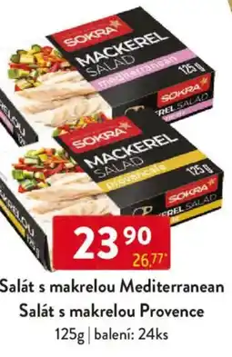 Qanto Sokra Salát s makrelou Mediterranean Salát s makrelou Provence nabídka