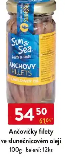 Qanto Ančovičky filety ve slunečnicovém oleji nabídka