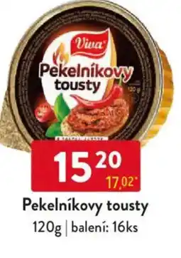 Qanto Viva Pekelníkovy tousty nabídka