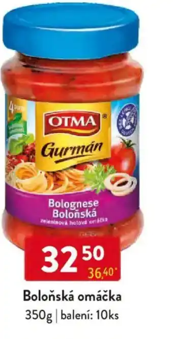 Qanto Otma Boloňská omáčka nabídka