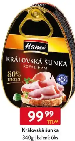 Qanto Hame Královská šunka nabídka