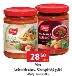 Qanto Viva Lečo s klobásou, Chalupářský guláš nabídka