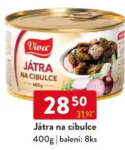 Qanto Viva Játra na cibulce nabídka