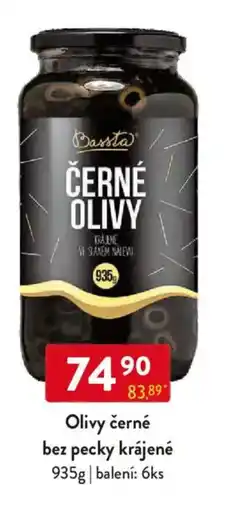 Qanto Olivy černé bez pecky krájené nabídka