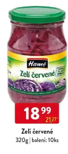 Qanto Hamé Zelí červené nabídka