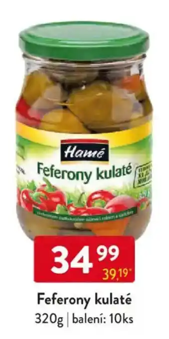 Qanto Hamé Feferony kulaté nabídka
