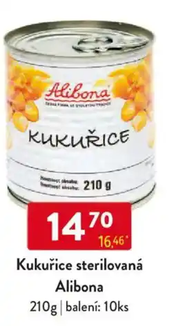 Qanto Kukuřice sterilovaná Alibona nabídka