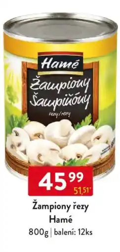 Qanto Hamé Žampiony řezy nabídka