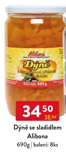Qanto Dýně se sladidlem Alibona nabídka