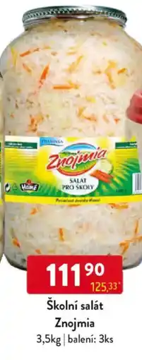 Qanto Školní salát Znojmia nabídka