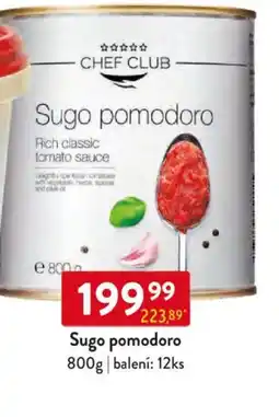 Qanto Sugo pomodoro nabídka