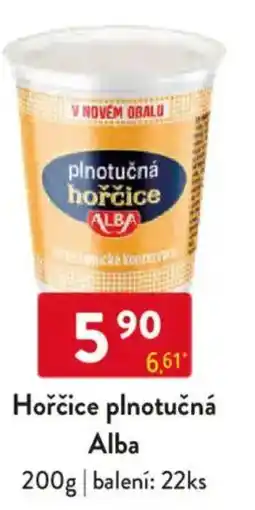 Qanto Hořčice plnotučná Alba nabídka