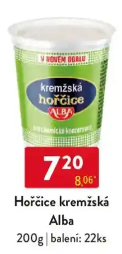 Qanto Hořčice kremžská Alba nabídka