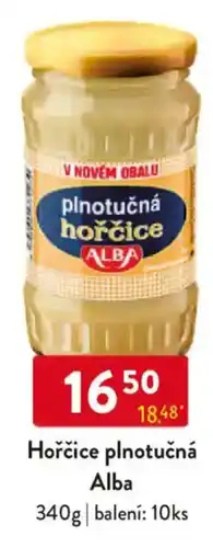 Qanto Hořčice plnotučná Alba nabídka