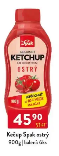 Qanto Kečup Spak ostrý nabídka