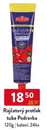 Qanto Rajčatový protlak tuba Podravka nabídka