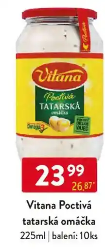 Qanto Vitana Poctivá tatarská omáčka nabídka