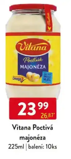 Qanto Vitana Poctivá majonéza nabídka