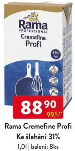 Qanto Rama Cremefine Profi Ke šlehání 31% nabídka