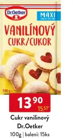 Qanto Cukr vanilinový Dr.Oetker nabídka