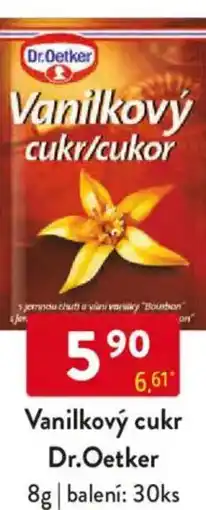 Qanto Vanilkový cukr Dr.Oetker nabídka
