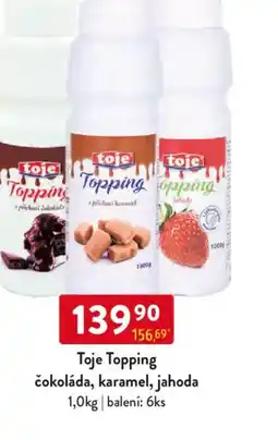 Qanto Toje Topping čokoláda, karamel, jahoda nabídka