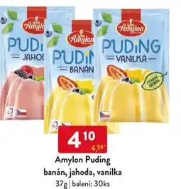 Qanto Amylon Puding banán, jahoda, vanilka nabídka