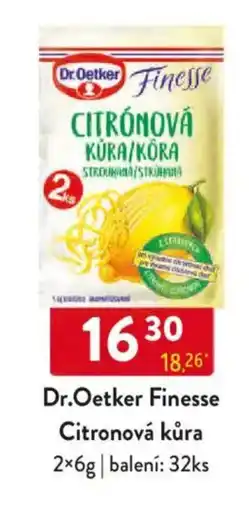 Qanto Dr.Oetker Finesse Citronová kůra nabídka