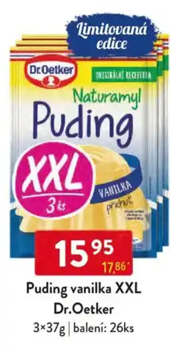 Qanto Puding vanilka XXL Dr.Oetker nabídka