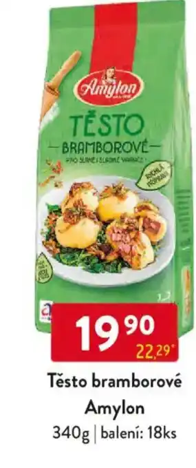 Qanto Těsto bramborové Amylon nabídka