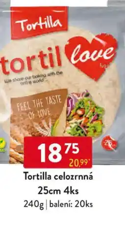 Qanto Tortilla celozrnná nabídka