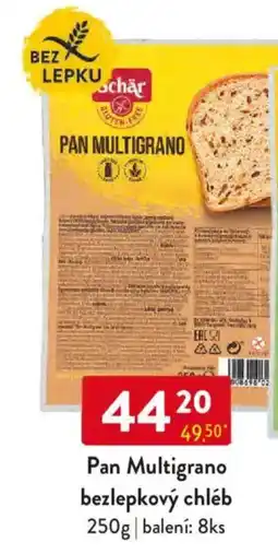Qanto Schär Pan Multigrano bezlepkový chléb nabídka