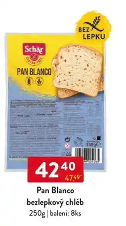 Qanto Schär Pan Blanco bezlepkový chléb nabídka