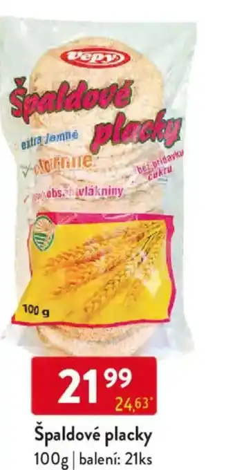Qanto Špaldové placky nabídka