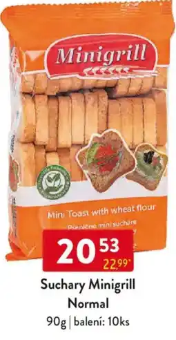 Qanto Suchary Minigrill Normal nabídka