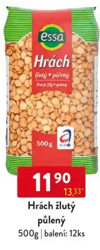 Qanto Essa Hrách žlutý půlený nabídka