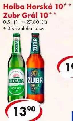 CBA Holba Horská 10 nabídka