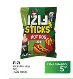 Tamda Foods FIZI sticks Hot dog nabídka