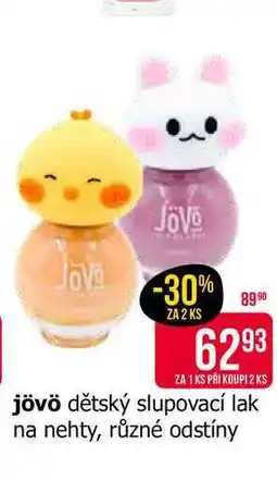 Teta jövö dětský slupovací lak na nehty, různé odstíny nabídka