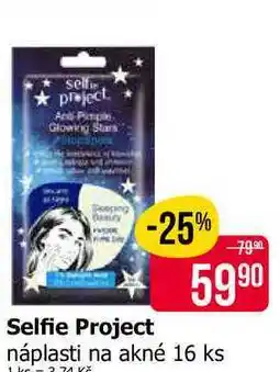 Teta Selfie Project náplasti na akné 16 ks nabídka