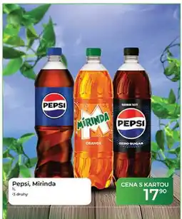 Tamda Foods Pepsi, Mirinda nabídka