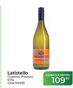 Tamda Foods Latistello Frizzante, Prosecco nabídka