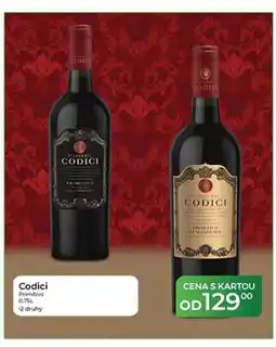 Tamda Foods Codici Primitivo nabídka