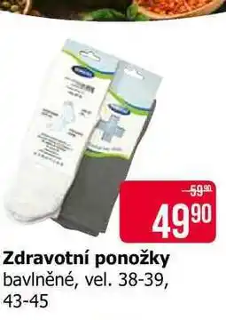 Teta Zdravotní ponožky bavlněné, vel. 38-39, 43-45 nabídka