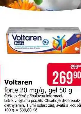 Voltaren forte 20 mg/g, gel
