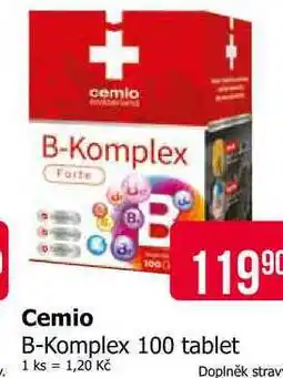 Teta Cemio B-Komplex 100 tablet nabídka