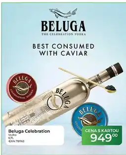 Tamda Foods Beluga Celebration Vodka nabídka