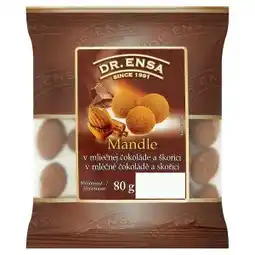 Teta Dr. Ensa Mandle v mléčné čokoládě a skořici 80g nabídka