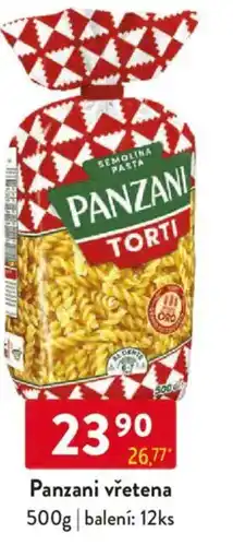 Qanto Panzani vřetena nabídka