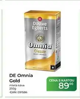 Tamda Foods DE Omnia Gold mletá káva nabídka